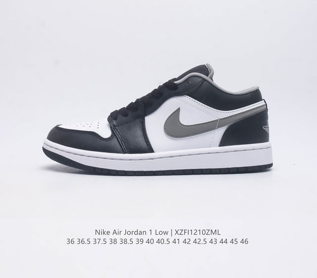 耐克 乔丹air Jordan 1 Low Aj1 乔1 乔丹1代 低帮板鞋复古文化休闲运动篮球鞋 从1985 年面世的元年款汲取设计灵感 采用简洁大方的经典外