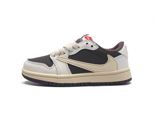 童鞋 耐克 Nike Air Jordan 1 Low Og Sp Military Blue Aj1乔1 倒勾 低帮儿童篮球鞋 Aj1 乔丹1代 Aj1 乔1