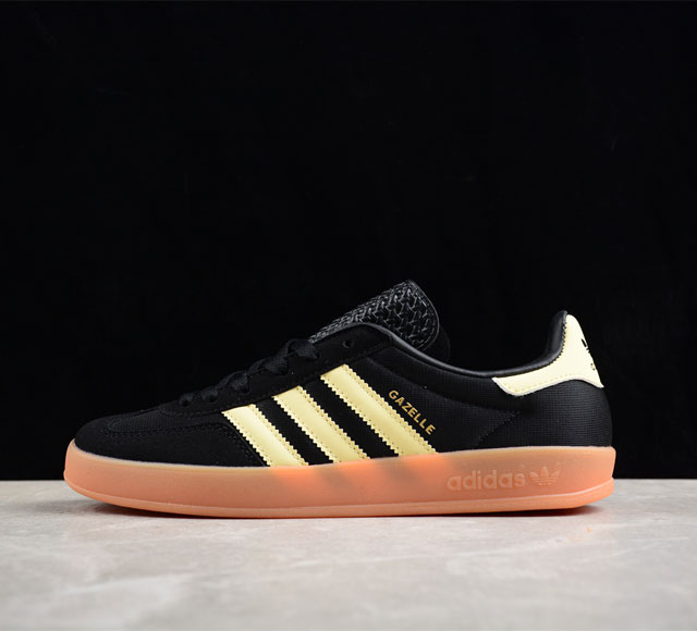 Adidas Originals Gazelle Indoor 低帮复古轻便休闲板鞋 货号 Ig4999 尺码 35 36 36 5 37 5 38 38 5