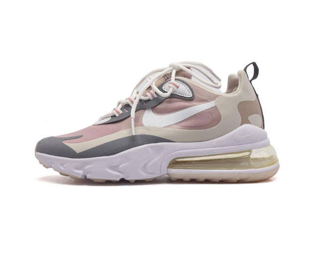 公司级 耐克nike Air Max React 缓震气垫休闲运动鞋 具备时尚风格和舒适感受 演绎未来风范 柔软泡棉中底搭载大体积 Max Air 气垫 造就传