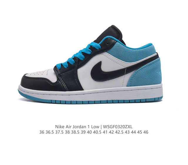 公司级 耐克 乔丹air Jordan 1 Low Aj1 乔1 乔丹1代aj1 低帮复古文化休闲运动篮球鞋 该鞋款从 1985 年元年款汲取设计灵感 焕新演绎