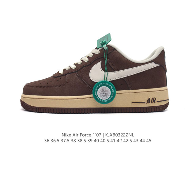 公司级 Af1耐克 Nike Air Force 1 07 Low 空军一号 原楦头原纸板 打造纯正空军版型 专注外贸渠道 全掌内置蜂窝气垫 原盒配件 原厂中底