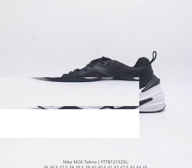 耐克 Nike M2K Tekno 男女子运动鞋厚底老爹鞋经典复古休闲慢跑鞋 从 Monarch 系列汲取灵感，以太空时代细节演绎未来风范。分层鞋面借鉴自元年款